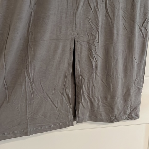 Wishlist Front Slit Short Sleeve Midi Dress - Picture 3 of 5